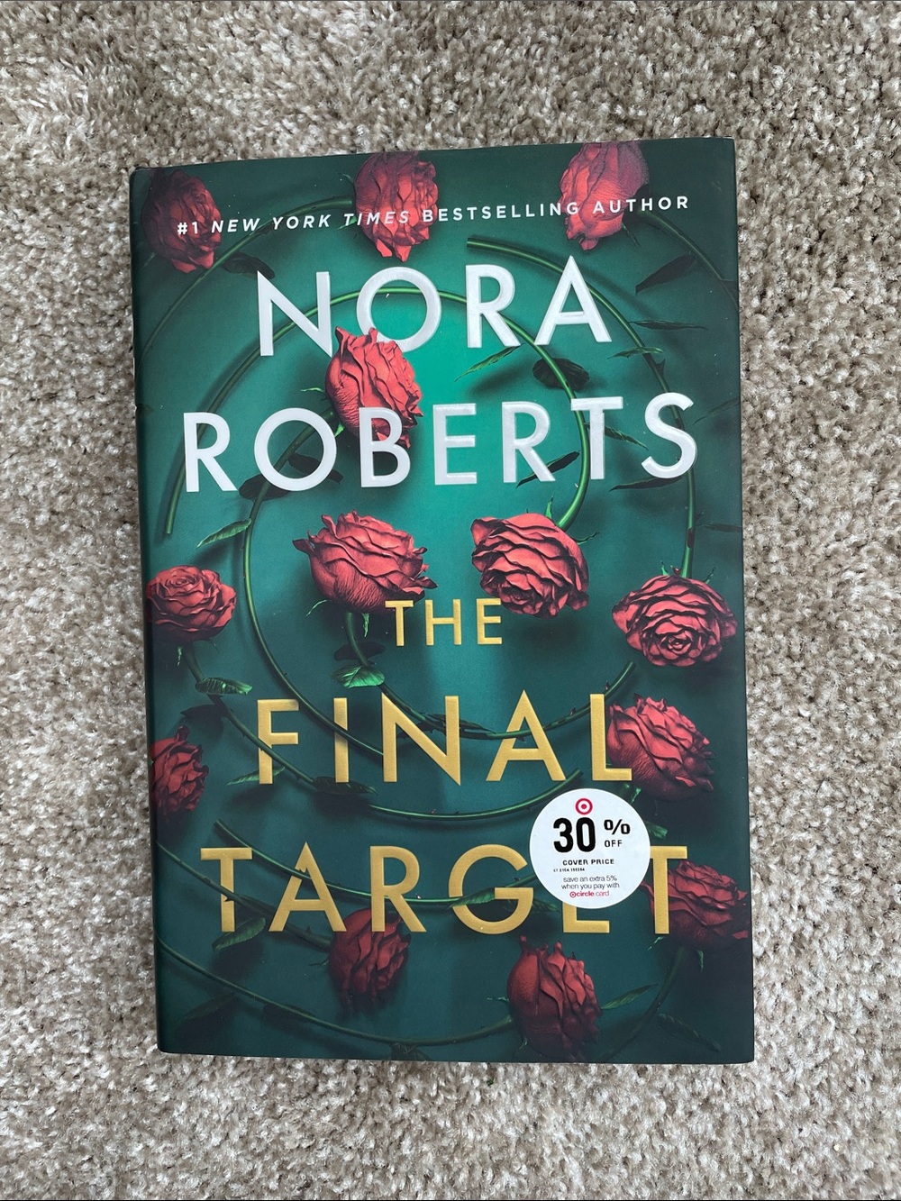 The Final Target • Nora Roberts Hardback Book